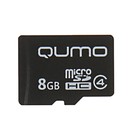 Карта памяти Qumo microSD, 8 Гб, SDHC, класс 4 - Фото 1