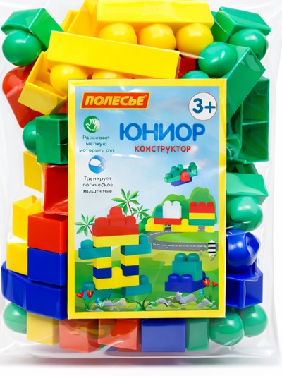 Конструктор «Юниор», 51 деталь