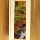 Абажур деревянный "Олени" со вставками из стекла с УФ печатью, 33х29х16см - Фото 4