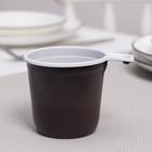 Чашка кофейная одноразовая, 200 мл, пластик, МИКС - Фото 6