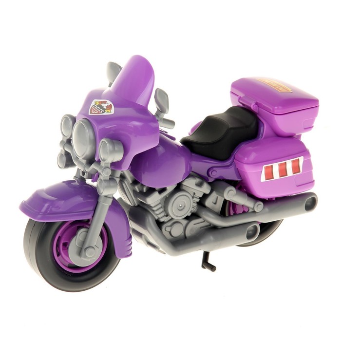 Мотоцикл полицейский «Харлей», цвета МИКС - Фото 1
