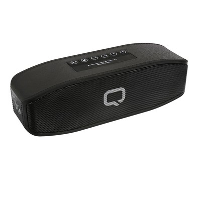 Портативная колонка Qumo X8 BT008, Bluetooth 4.2, 10 Вт, черная