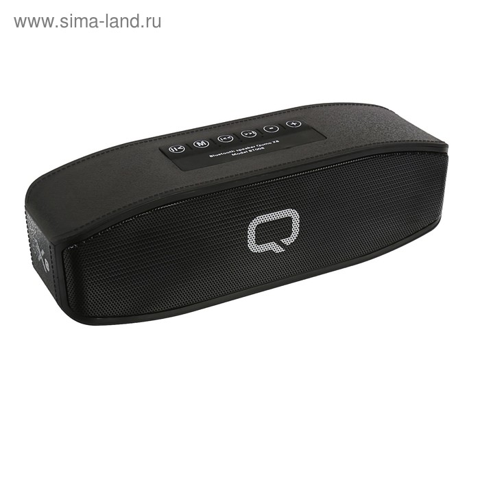 Портативная колонка Qumo X8 BT008, Bluetooth 4.2, 10 Вт, черная - Фото 1