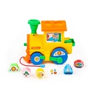 Игрушка-каталка с сортером «Занимательный паровоз» - Фото 2