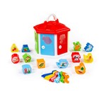 Развивающая игрушка «Логический домик», с сортером - Фото 2