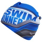 Шапочка для плавания взрослая ONLYTOP Swim Winner, тканевая, обхват 54-60 см - Фото 5