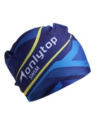 Шапочка для плавания взрослая ONLYTOP Swim, тканевая, обхват 54-60 см - фото 60993905