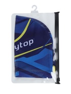 Шапочка для плавания взрослая ONLYTOP Swim, тканевая, обхват 54-60 см - Фото 8