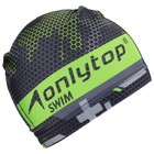 Шапочка для плавания ONLYTOP взрослая, тканевая, обхват 54-60 см - Фото 8