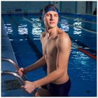 Шапочка для плавания взрослая ONLYTOP Power Swimming, тканевая, обхват 54-60 см - фото 8395705