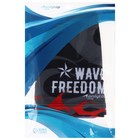 Шапочка для плавания взрослая, тканевая, обхват 54-60 см - Фото 4