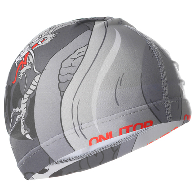 Шапочка для плавания, взрослая, текстиль, обхват 54-60 см