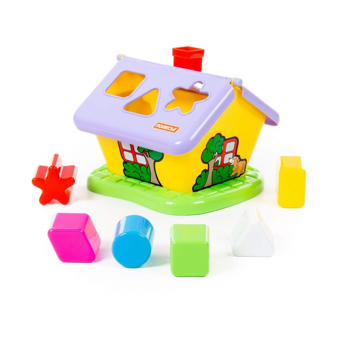 Развивающая игрушка «Садовый домик» с сортером, цвета МИКС - фото 1897964978