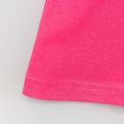 Футболка женская с V- образным вырезом однотонная, цвет розовый, размер 2XL - Фото 3