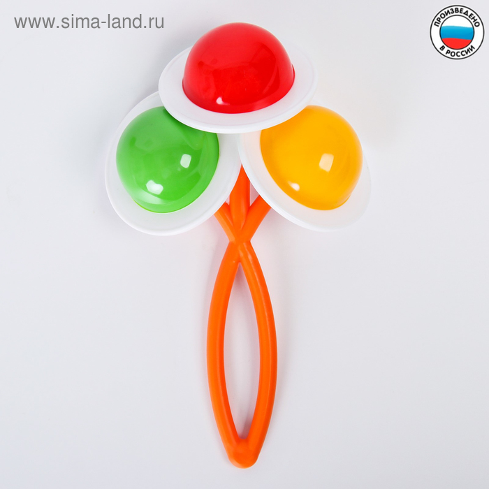 Погремушка «Букет», цвет МИКС - Фото 1