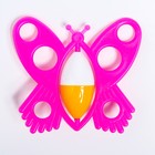 Погремушка «Бабочка», цвет МИКС, Аэлита - Фото 1