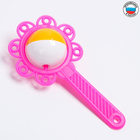 Погремушка «Цветок», цвет МИКС, Аэлита - фото 25310605