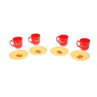 Игровой набор посуды "Пьём чай", 8 предметов - Фото 3