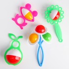 Набор погремушек «Растём вместе», 4 шт., цвета МИКС - Фото 2