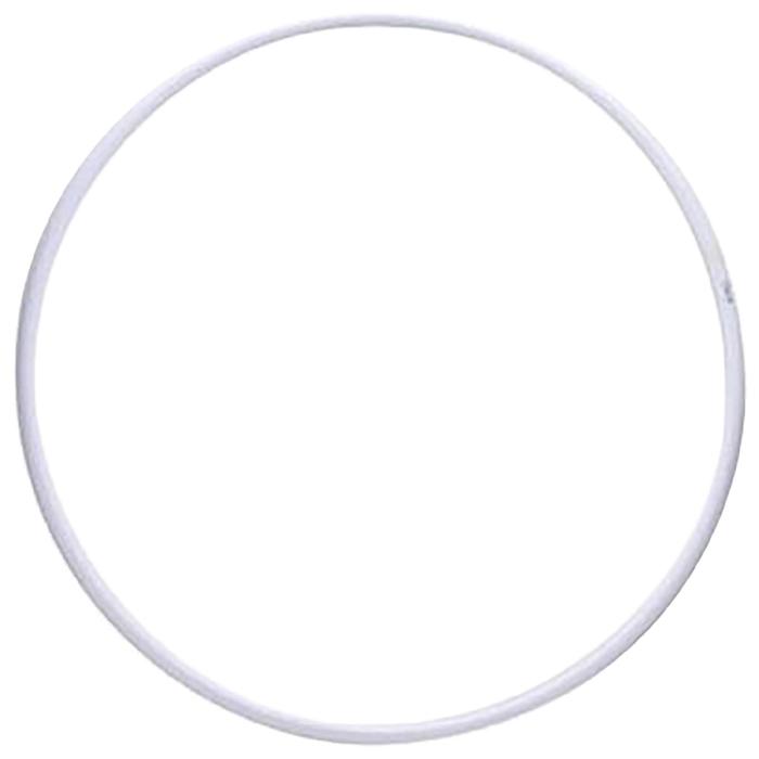 Обруч для художественной гимнастики Pastorelli Rodeo, профессиональный, d=65 см, цвет белый - Фото 1