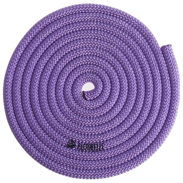 Скакалкa гимнастическая Pastorelli New Orleans FIG, длина 2,9-3 м, цвет сиреневый - Фото 1