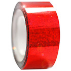 Обмотка для гимнастических булав и обручей Pastorelli Diamond, клейкая, цвет красный металлик - фото 11062141