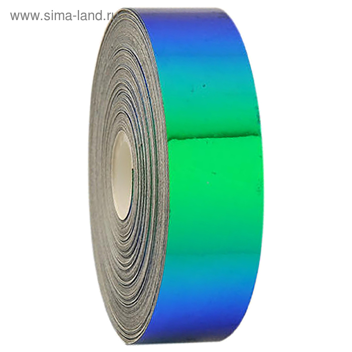 Обмотка лазерная LASER, длина 11 м, ширина 1,9 см, цвет синий/зелёный - Фото 1