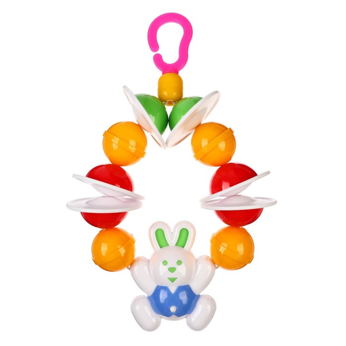 Подвеска - погремушка «Солнечный зайчик» на кроватку, коляску, МИКС, Аэлита - Фото 1