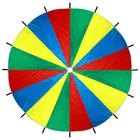 Парашют 16 секторов, 4 цвета, d=3 м, цвета МИКС - Фото 1