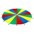 Парашют 16 секторов, 4 цвета, d=3 м, цвета МИКС - Фото 2