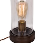 Настольная лампа «Спенсер», 1x100Вт E27, бронза 18x34x19 см - Фото 2