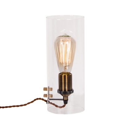 Настольная лампа «Эдисон», 1x100Вт E27, бронза 16,5x33,5x16,5 см
