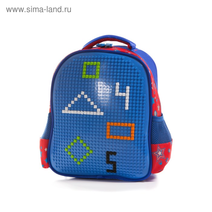 Рюкзак, размер 26х12 см, K07R88804 синий, красный - Фото 1