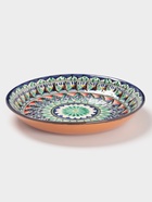 Ляган узбекский Риштанская Керамика «Узоры», d=25 см, синий - Фото 2