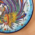 Ляган узбекский Риштанская Керамика «Жар-птица», d=37 см, разноцветный - Фото 3