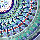 Ляган Риштанская Керамика "Узоры", 42 см, синий - Фото 6