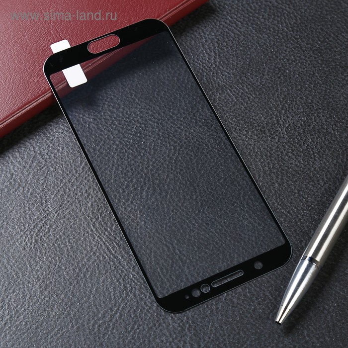 Стекло закаленное с цветной рамкой (fullscreen) для Xiaomi Black Shark DF xiColor-30 (black) - Фото 1