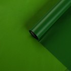 Пленка для цветов матовая "Нуар", зеленый, 0,5 х 10 м - Фото 2