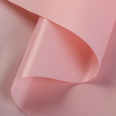 Пленка для цветов матовая "Нуар", розовый, 0,5 х 10 м