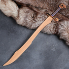 Сувенирное деревянное оружие "Меч персидский", массив бука, 65 см, микс - фото 8691336