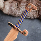 Сувенирное деревянное оружие "Меч персидский", массив бука, 65 см, микс - фото 44855550