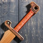 Сувенирное деревянное оружие "Меч персидский", массив бука, 65 см, микс - фото 44855551