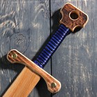 Сувенирное деревянное оружие "Меч двуручный", 52 см, массив бука, микс - Фото 12