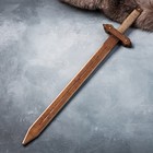 Сувенирное деревянное оружие "Меч Лорда", 75 см, массив сосны, микс - Фото 4