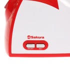 Мясорубка Sakura SA-6404RW, 1600 Вт, реверс, 3 дискa для измельчения - Фото 2
