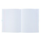 Тетрадь предметная "Серебро. Английский язык", 46 листов клетка, мелованный картон, матовая ламинация, 3D фольга - Фото 2