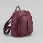 Рюкзак молодёжный, отдел на молнии, 4 наружных кармана, цвет фиолетовый - Фото 1