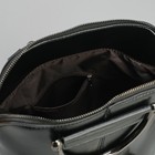 Рюкзак-сумка, отдел на молнии, наружный карман, цвет чёрный - Фото 5