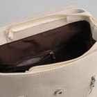 Рюкзак молодёжный, отдел на молнии, с расширением, 2 наружных кармана, цвет бежевый - Фото 5
