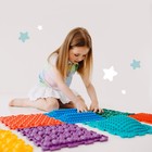 Модульный массажный коврик, набор №4 «Радуга», 7 шт., Ортодон - Фото 5